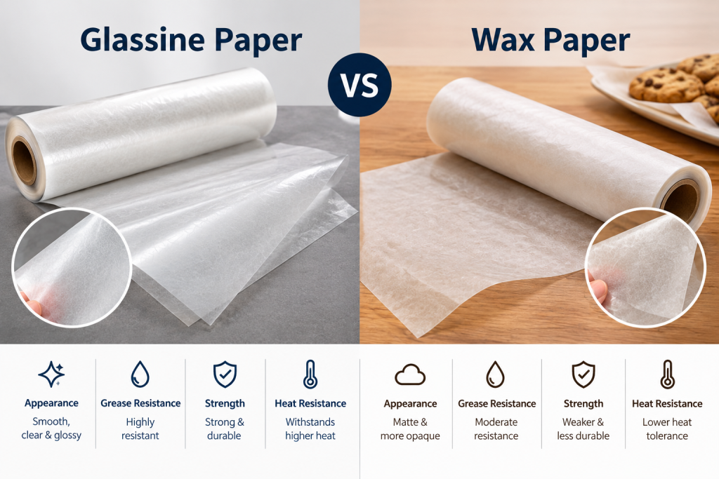 Glassine Paper vs Wax Paper: Which Is Right for Food Packaging?